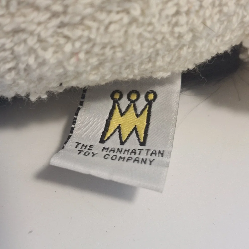 Vintage 1998 Manhattan‎ Toy Company Tip Toes Cletus Cow RARE Stuffed Animal